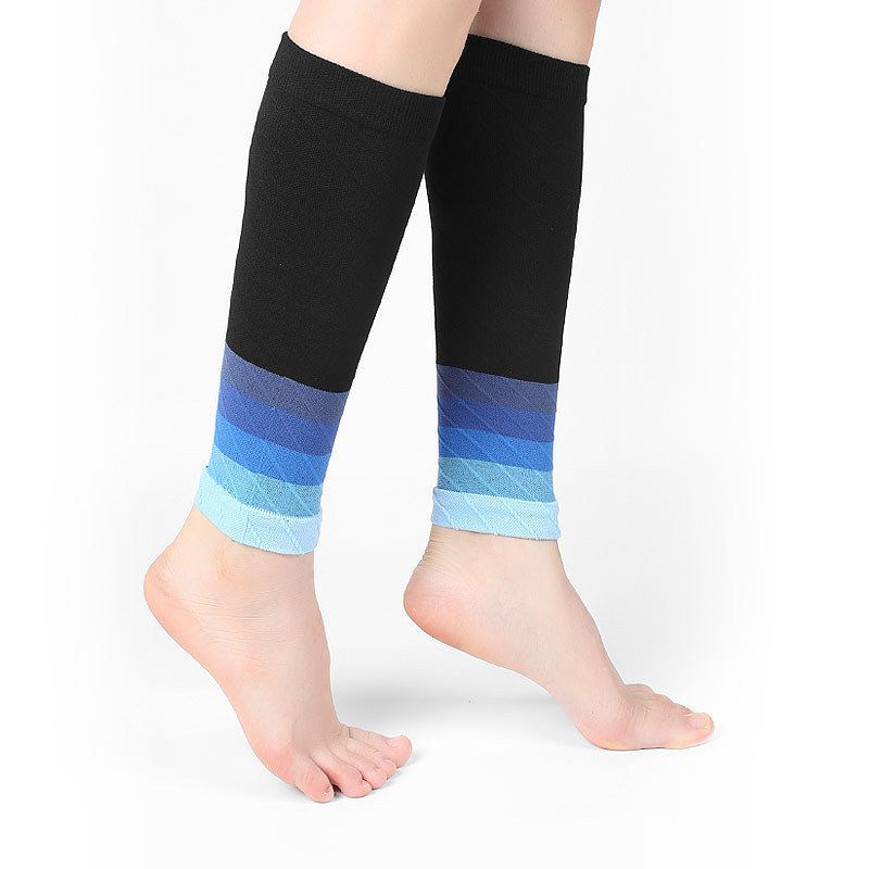 HATHA - Sport Gestreepte Compressie Kuitmouw