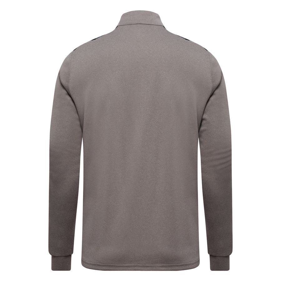 Hummel Maillot d'Entraînement Authentic 1/2 Zip - Gris Enfant