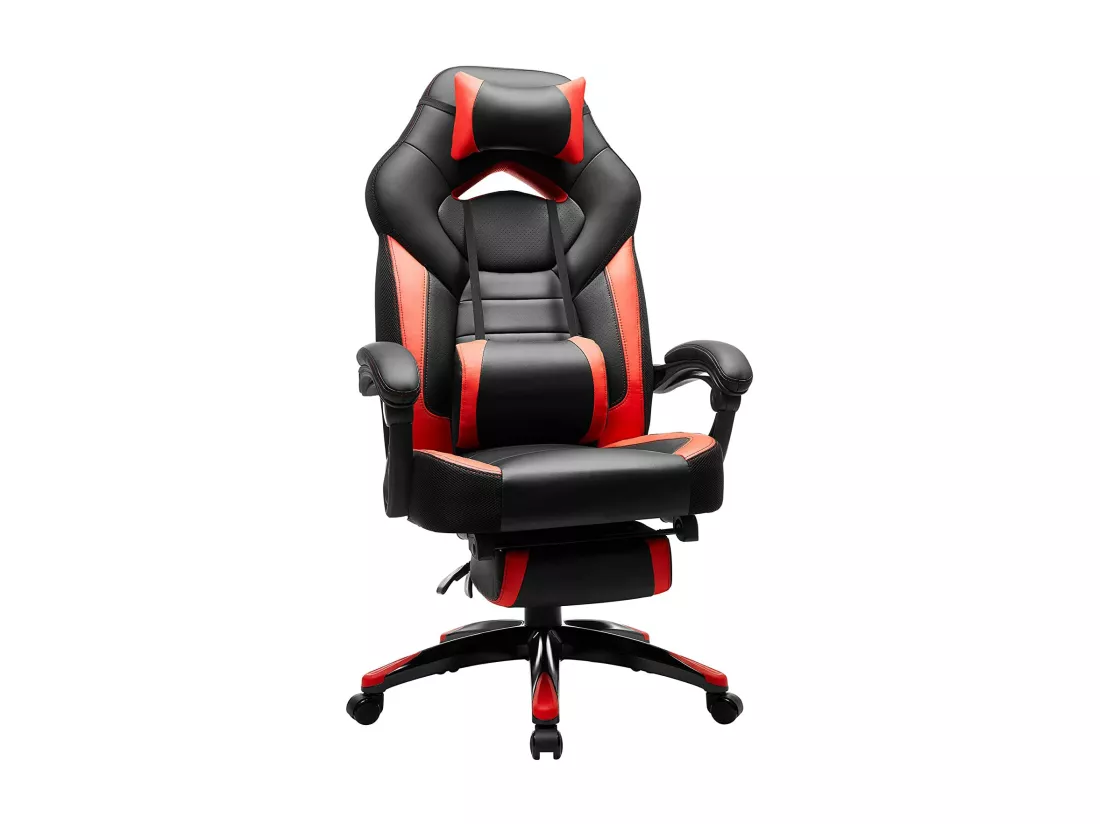 Fauteuil gamer ergonomique chaise noire 66 x 69 x 129 cm 12_0000602