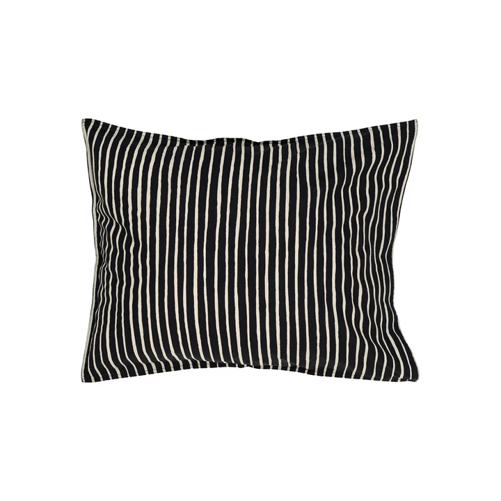 Marimekko - Piccolo Kissenhülle, 50 x 60 cm, schwarz / off-white