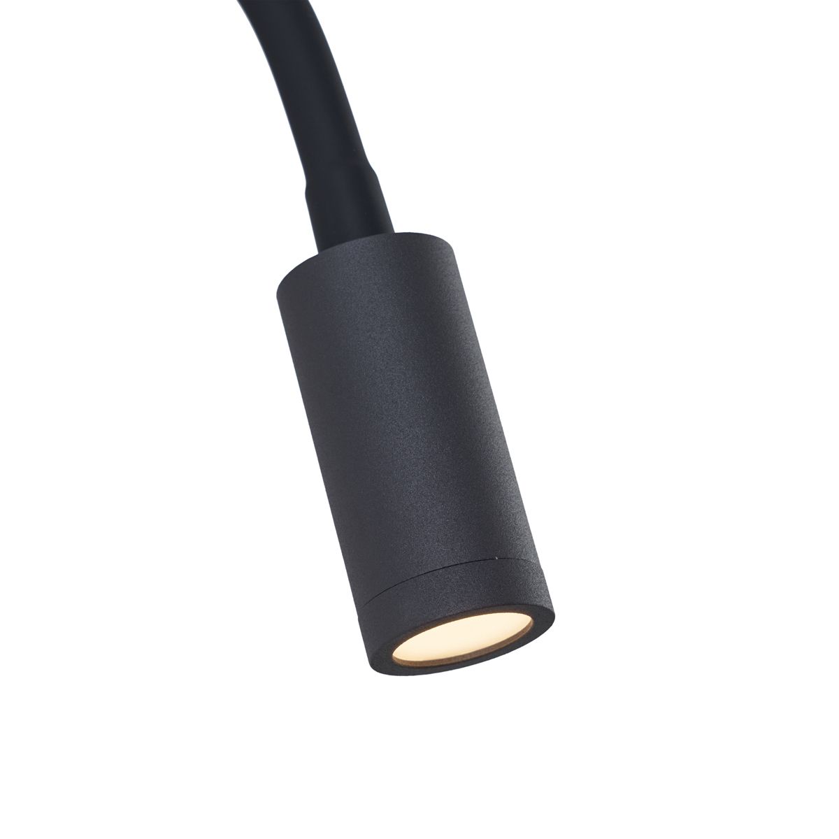 Moderne wandlamp zwart incl. LED dimbaar oplaadbaar - Harper