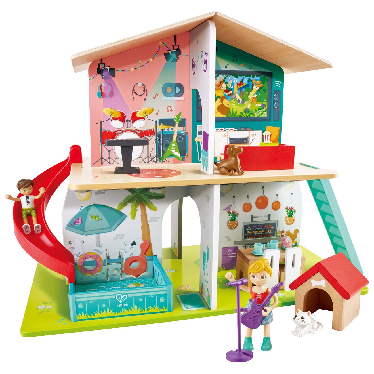 Hape Interaktives Puppenhaus