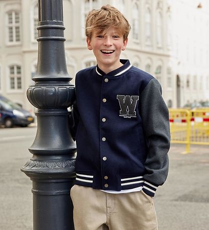 Grønt Jakke - Haziel Bomber Jacket - Dark Navy