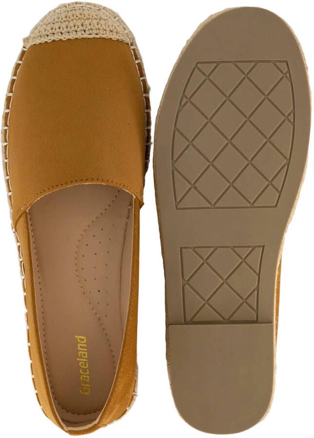 Graceland espadrilles cognac