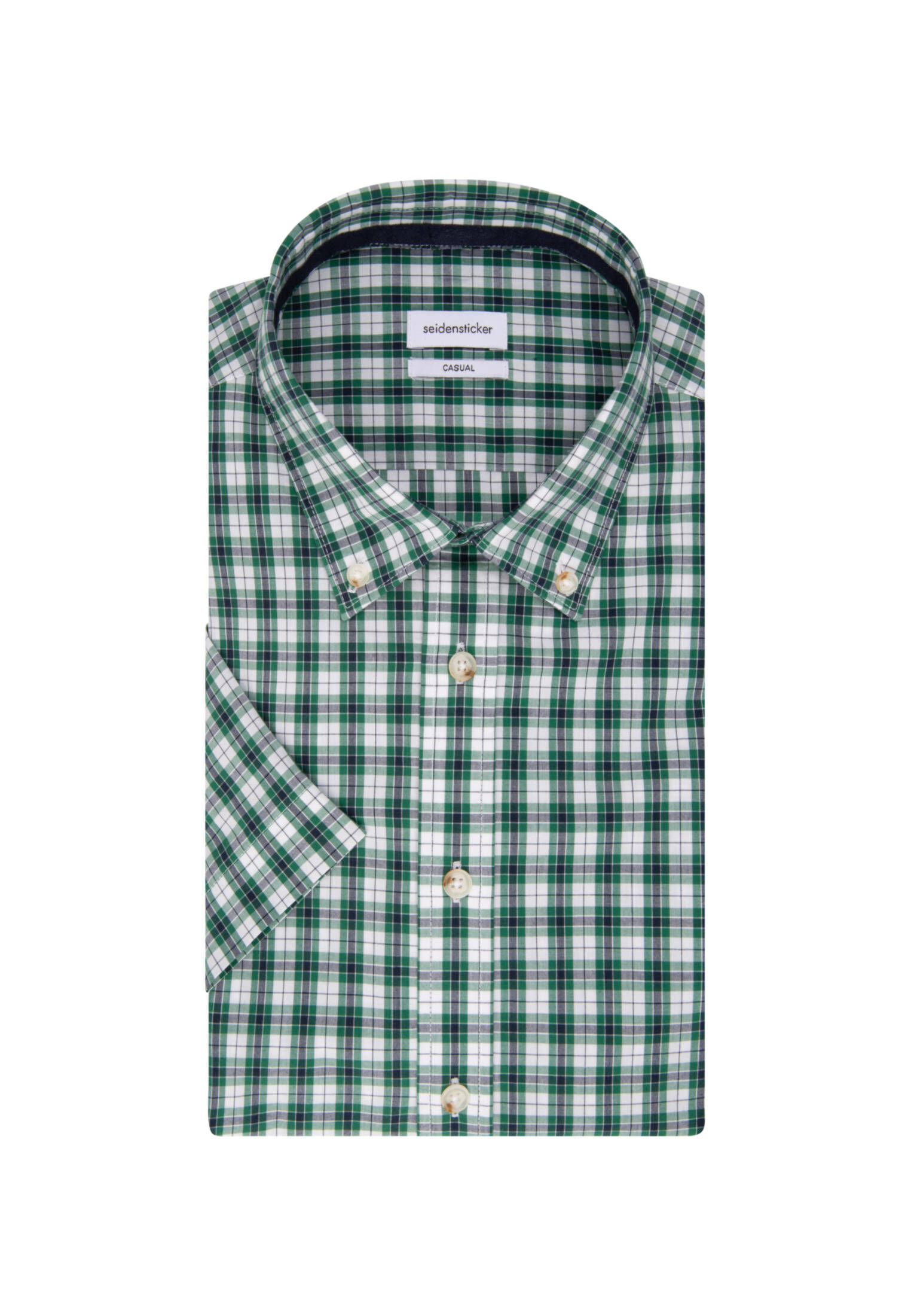 Seidensticker| Herren Casual Hemd Schwarze Rose