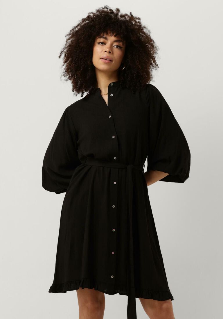 NOTRE-V zwarte notre-v mini jurk nv-duno