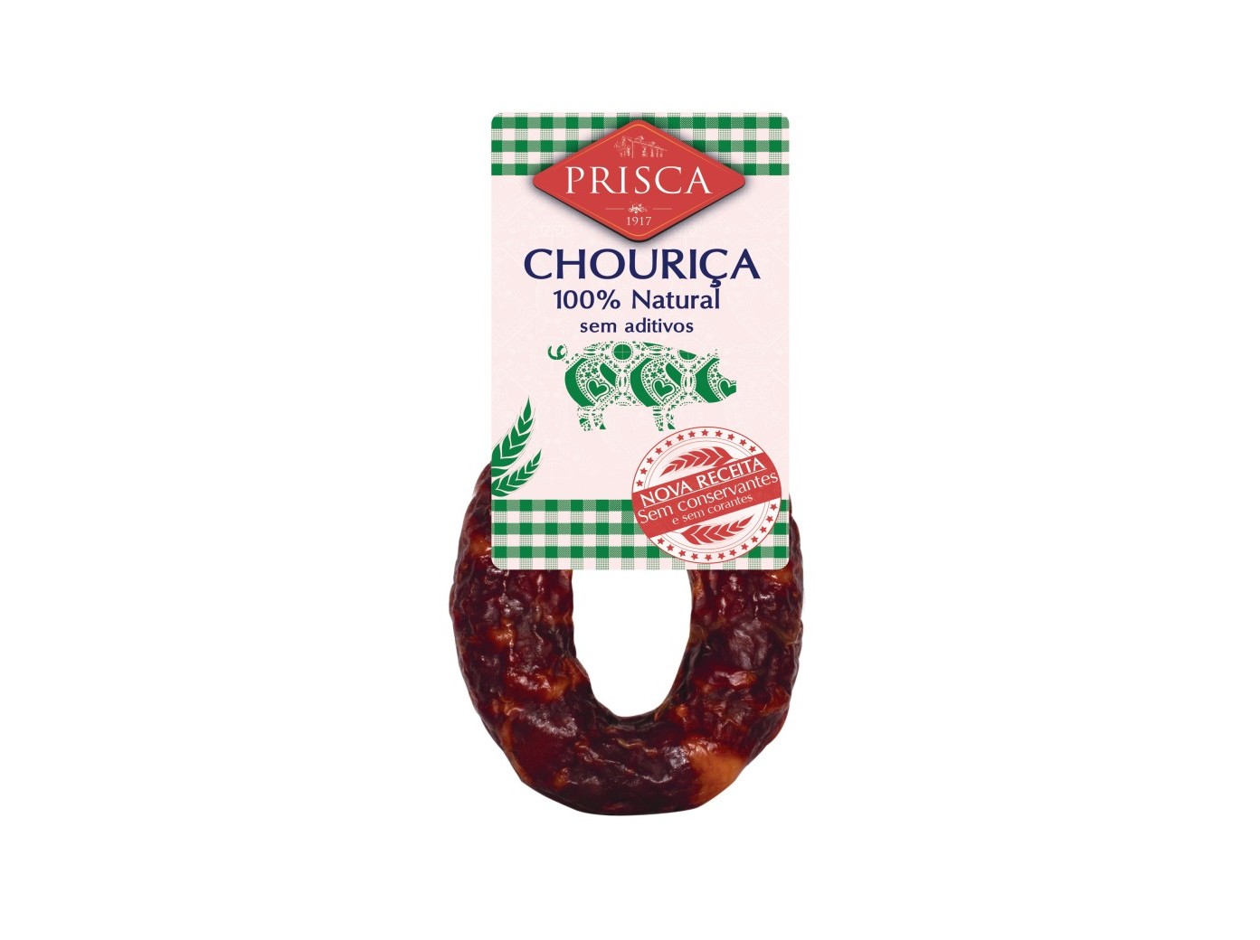 CHOURIÇA CASA DA PRISCA SEM ADITIVOS 180 G
