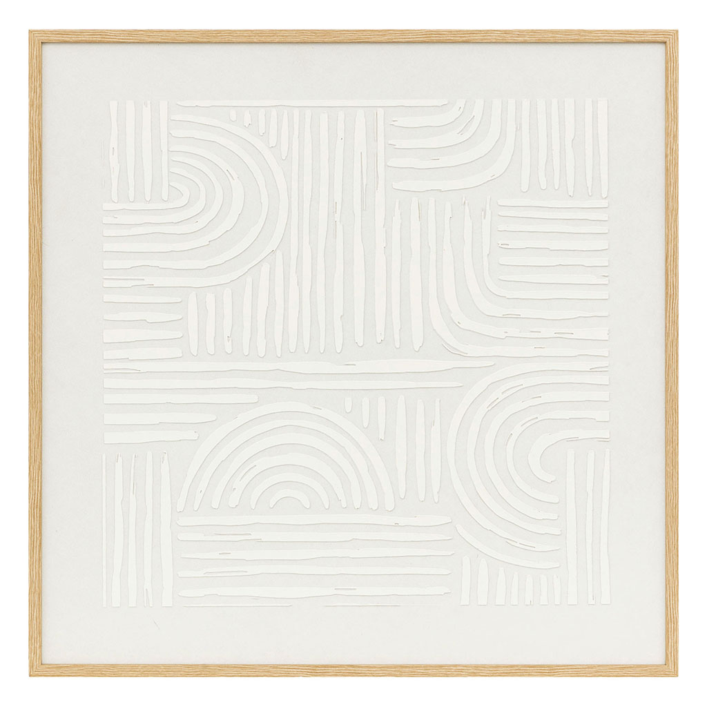 Déco murale relief KAYA 60x60cm