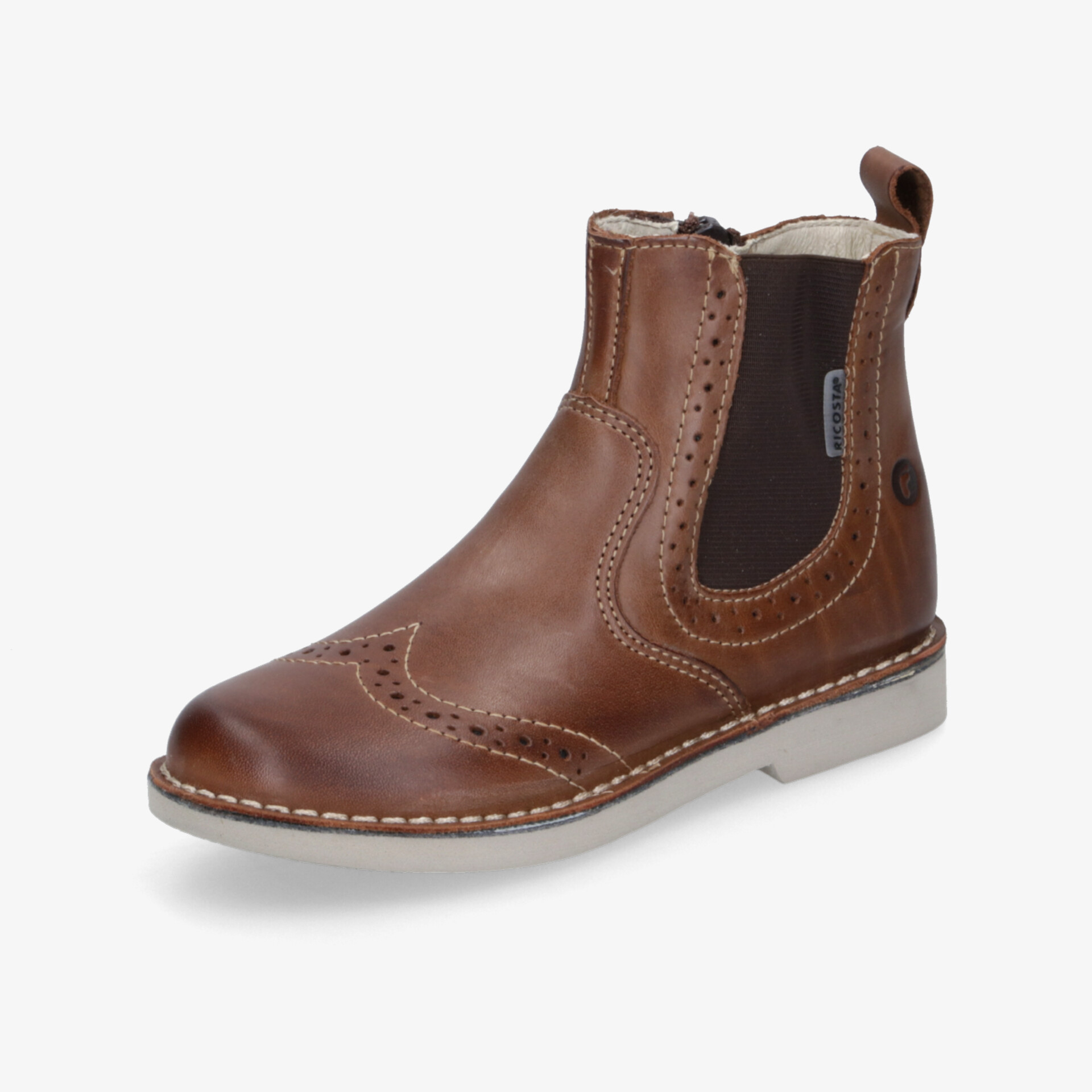 RICOSTA Kinder Stiefel Dallas - Cognac | Jetzt bei reno.de kaufen
