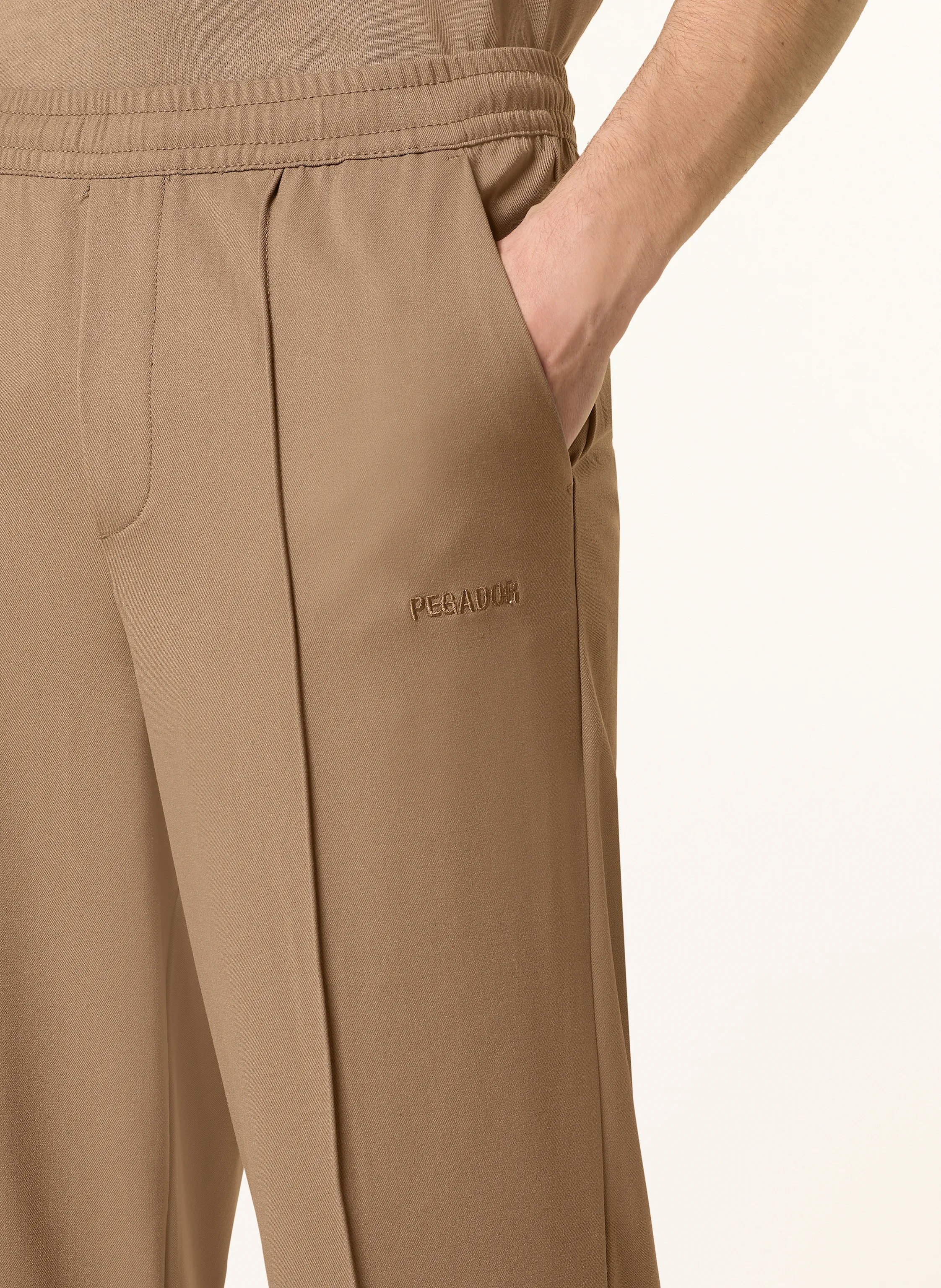 PEGADOR Hose MOYE im Jogging-Stil Wide Fit