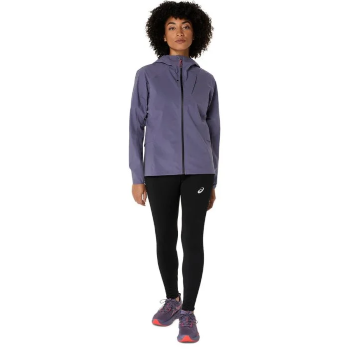 Asics Dame Jakker Metarun Waterproof Jacket Lilla