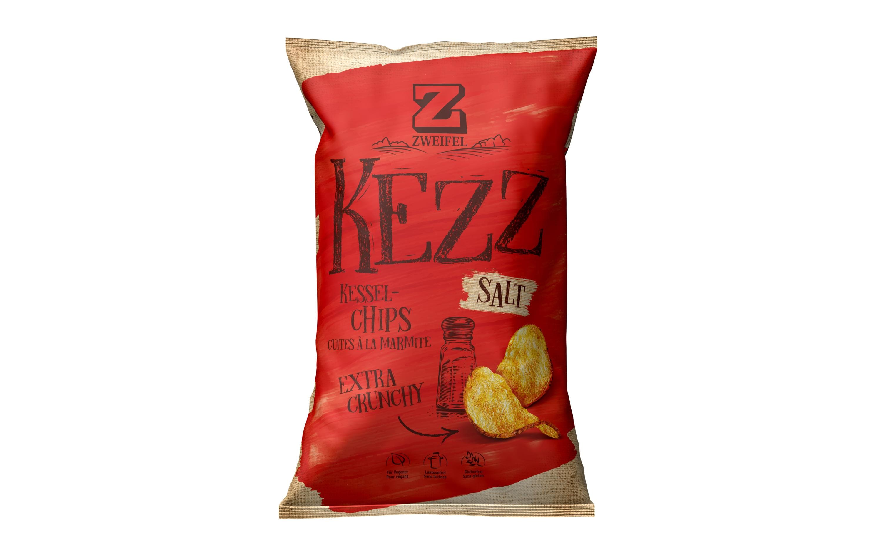 Chips KEZZ Salt 110 gKartoffelchips aus der Schweiz
