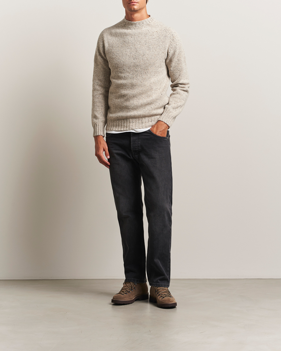 Harley Of Scotland Donegal Wool Crewneck Mull