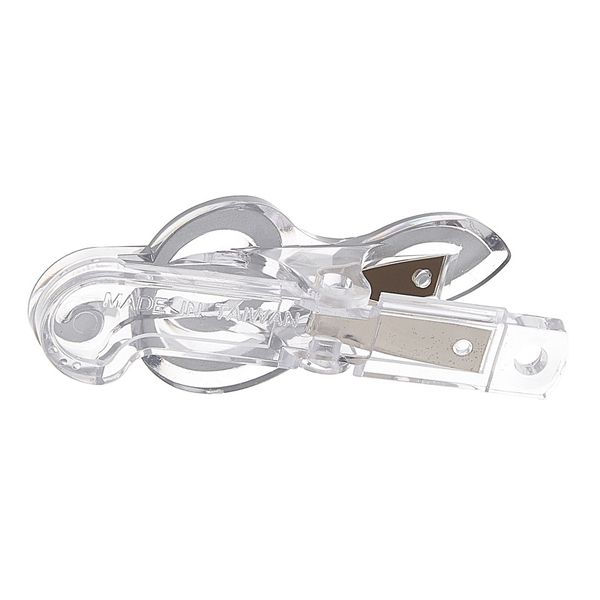 agifty Music Clip Violin Clef Silver