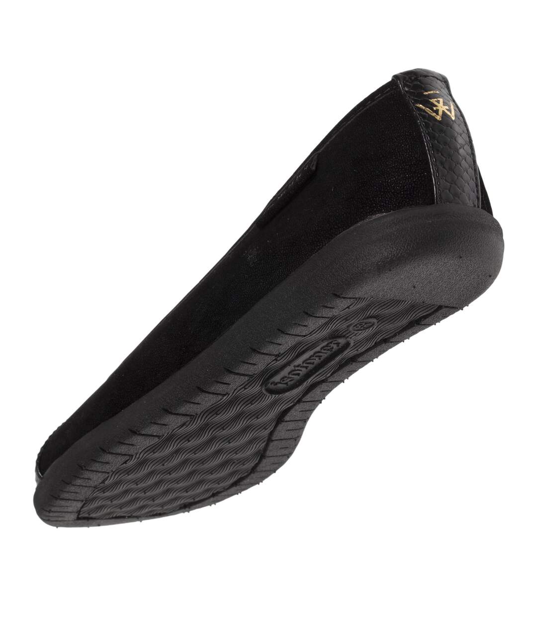 Isotoner Ballerines femme bi-matières