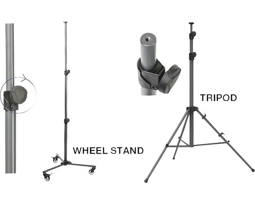Scangrip Statief 3m Statief Zwart