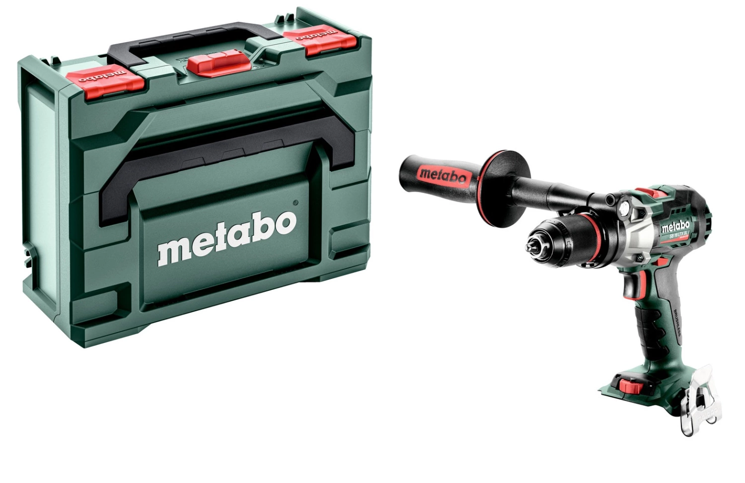 Metabo SB 18 LTX BL I 18V Li-ion accu-klopboormachine body in metaBOX - koolborstelloos - 602360840