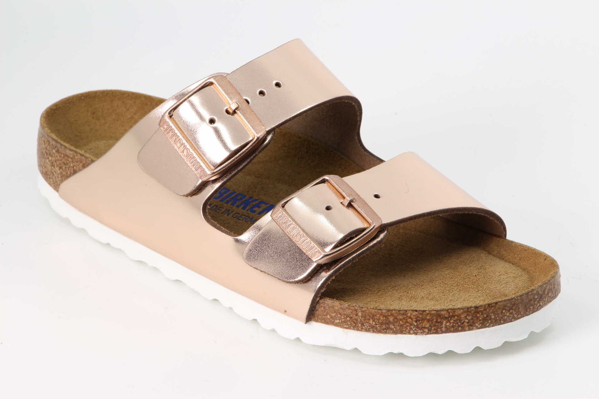 Birkenstock Arizona schmal metallic copper