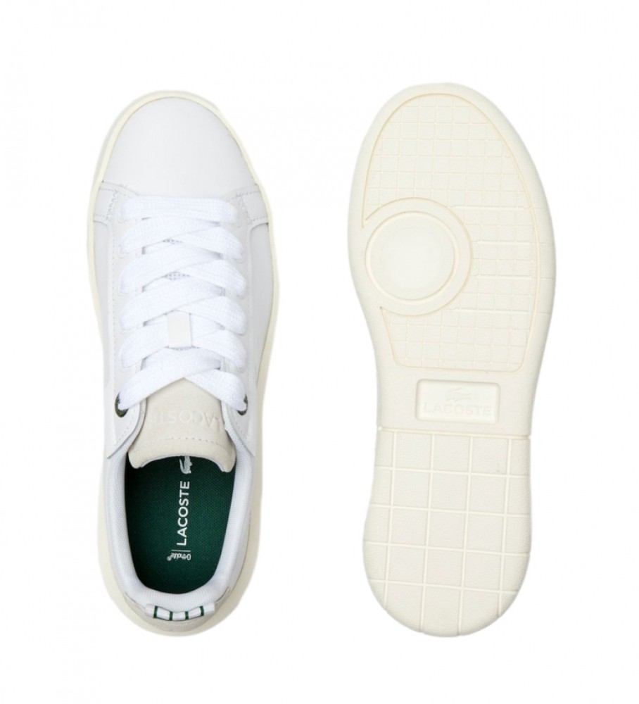 Tênis Lacoste Carnaby de couro, branco