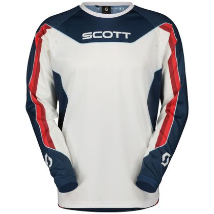 Maillot cross Scott EVO DIRT 2024 - Rouge / Blanc