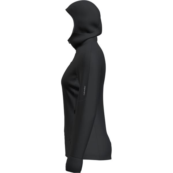 Veste polaire randonnée ICEBREAKER W M 260 QUANTUM IV LS ZIP H BLACK