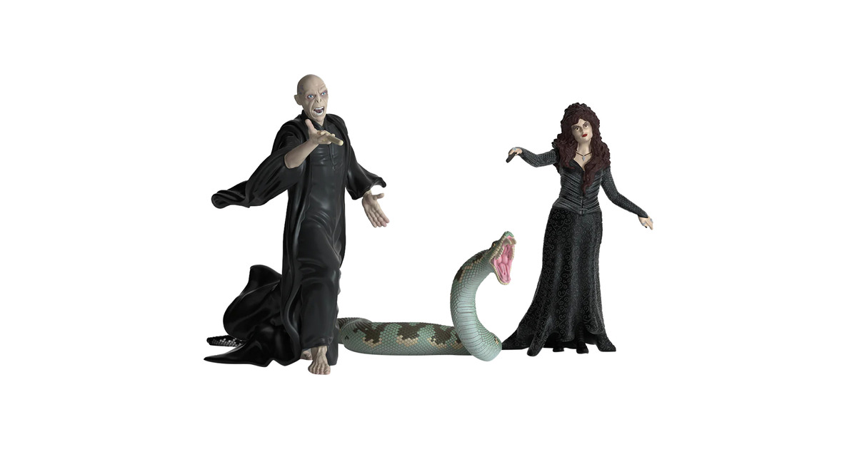 SchleichHarry Potter - Heer Voldemort met Nagini & Bellatrix van Detta speelfiguur  (42684)