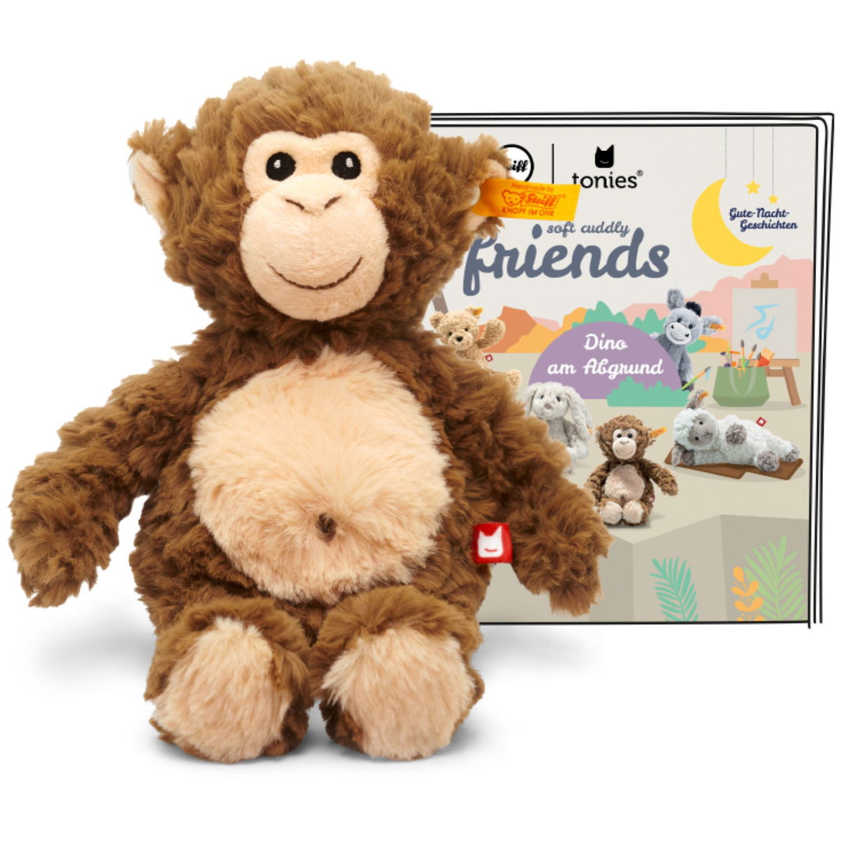 toniestonies   Steiff Soft Cuddly Friends mit Hörspiel Bodo Schimpanse