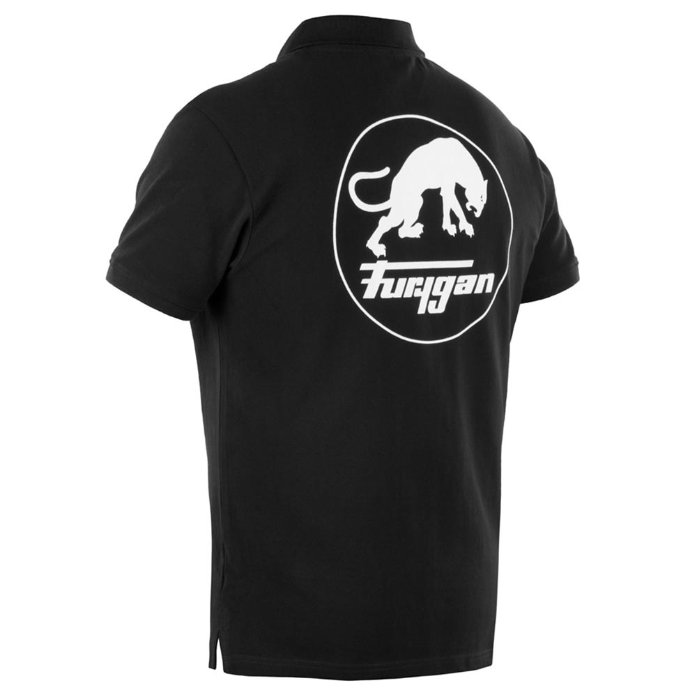Furygan - Polo Corpo Logo Noir / Blanc