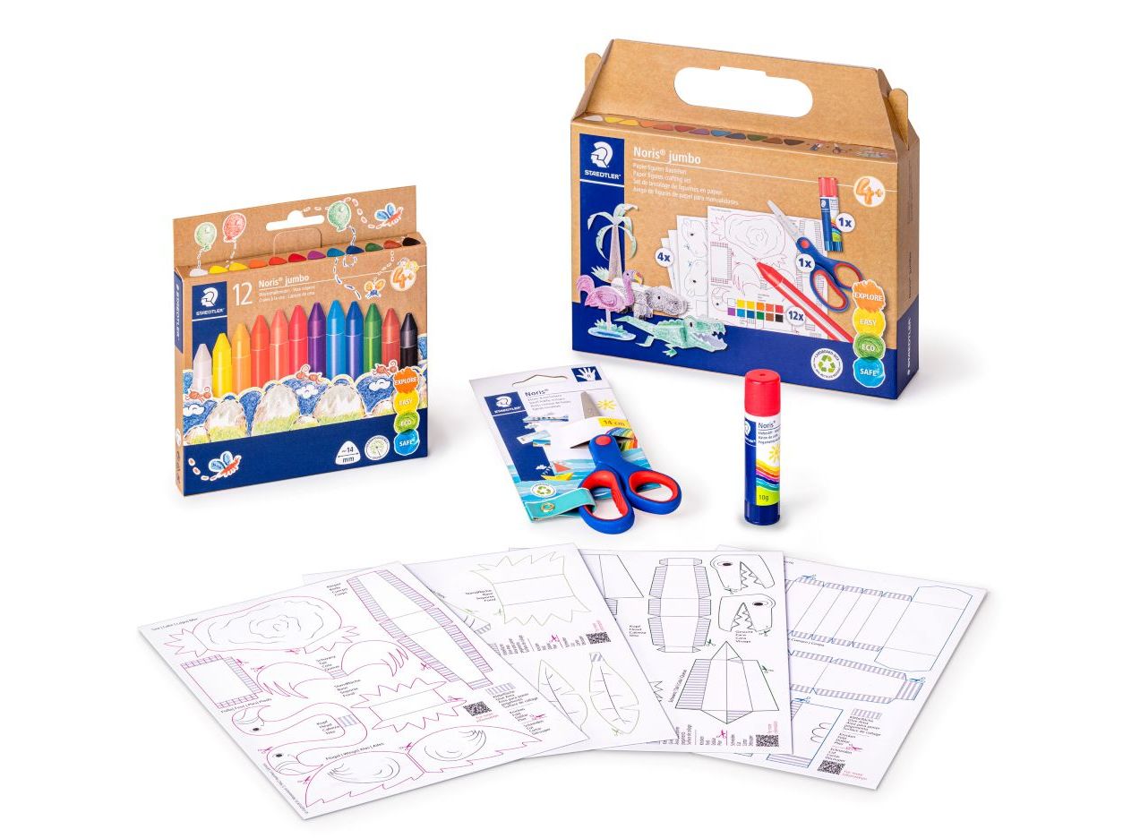 CONJUNTO CRIATIVO STAEDTLER MANUALIDADES EM PAPEL