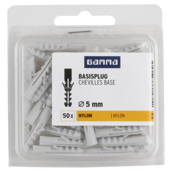 GAMMA Basisplug 5x25mm 50ST