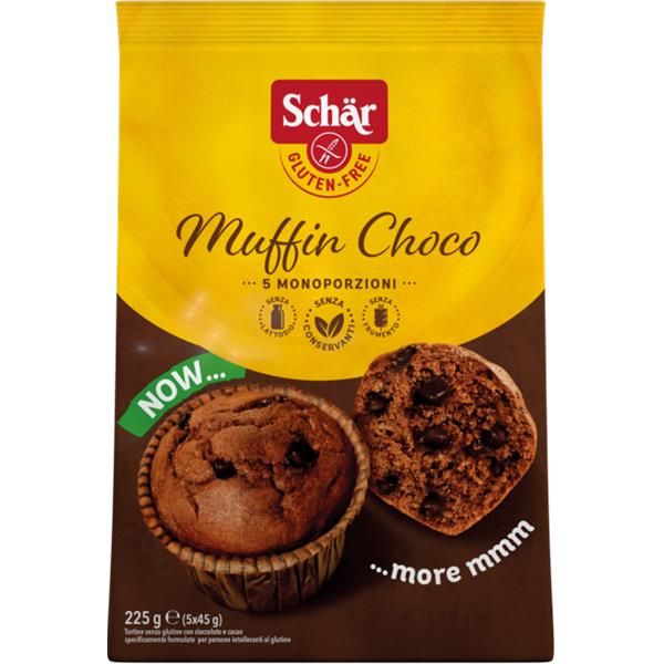 Schar Queques S.G Muffins De Chocolate Com Pepitas De Chocolate