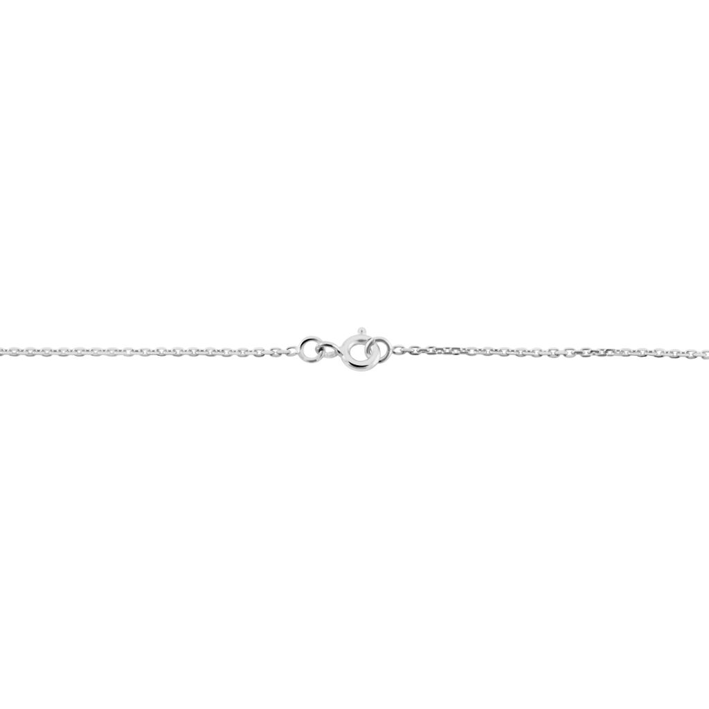Chaine Or Blanc Maille Forcat