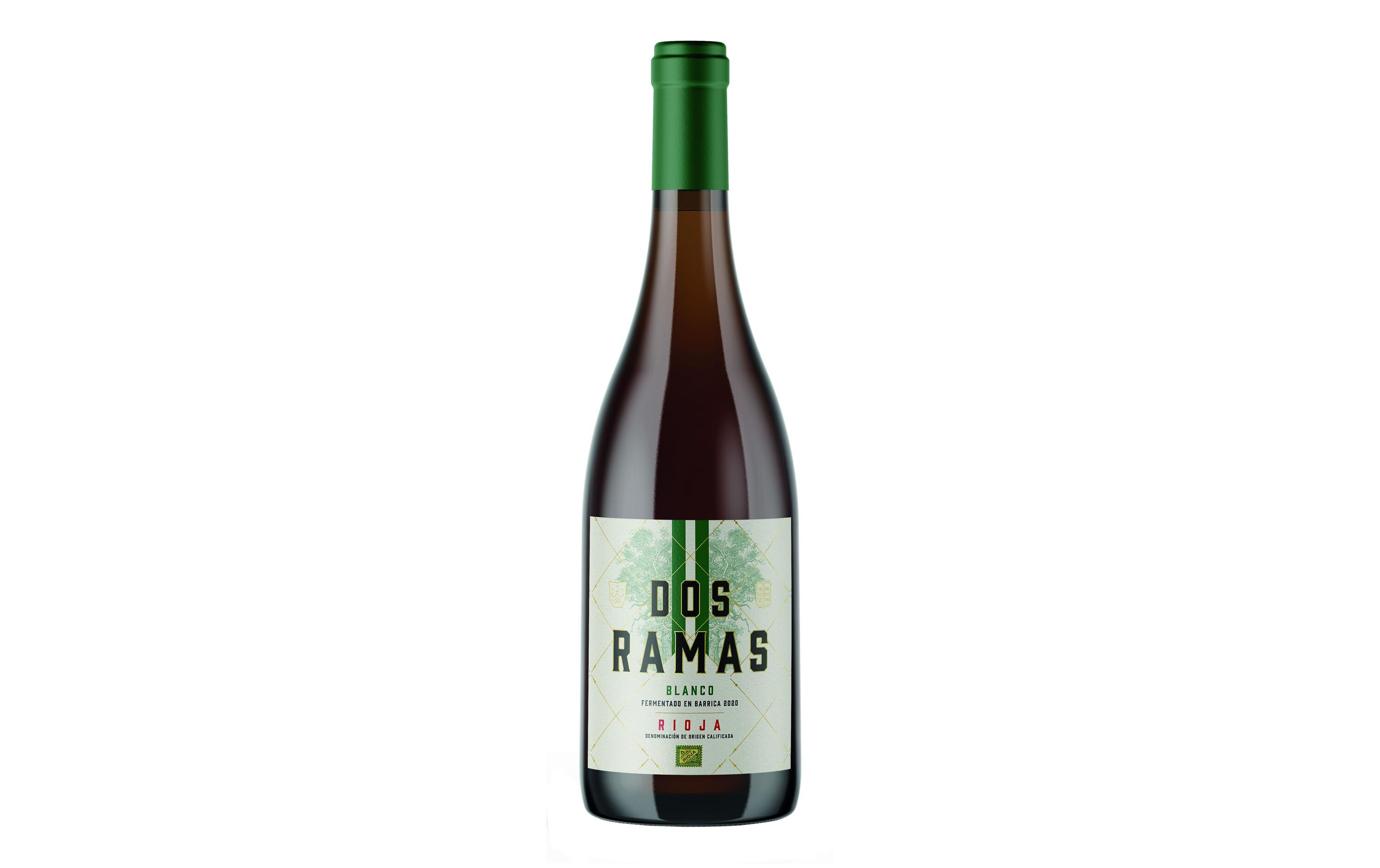 Dos Ramas Blanco Barrica Rioja DOCa 0.75 lFruchtiger Weisswein aus Spanien
