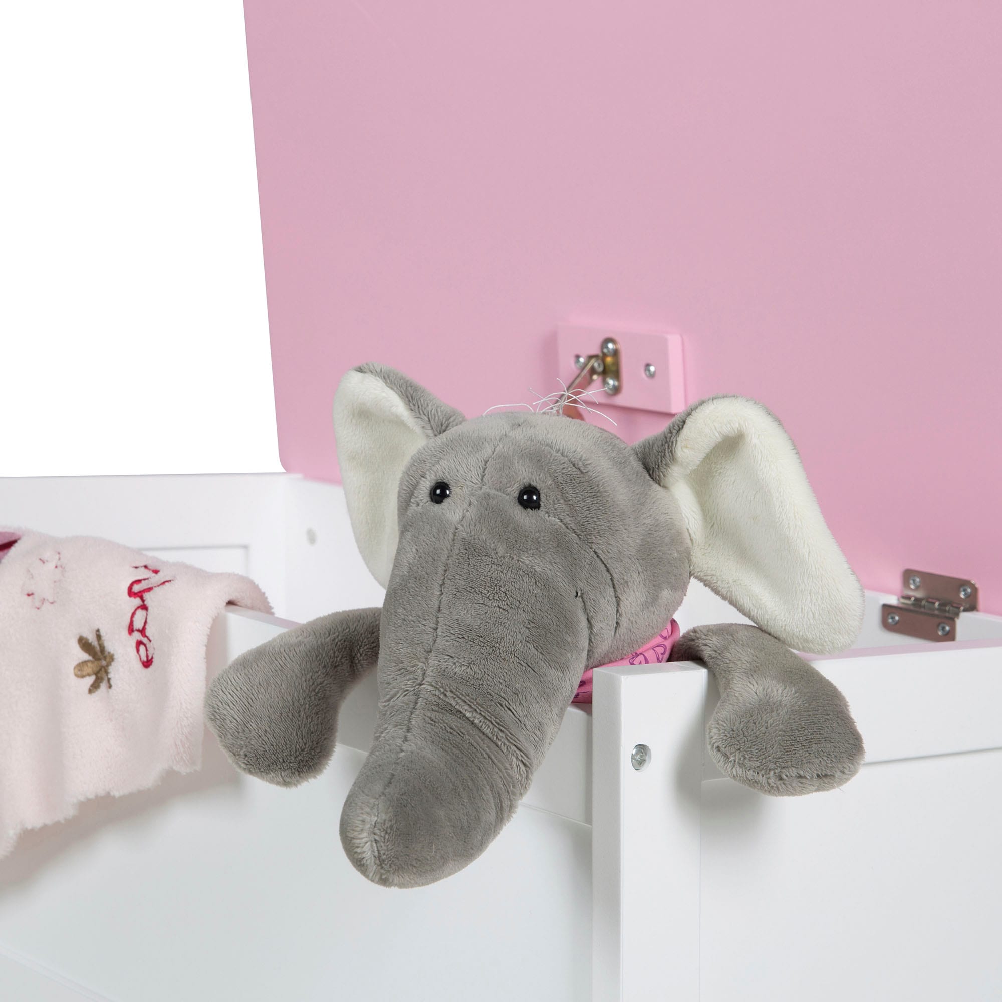 roba® Truhe »Krone, rosa/pink« mit Deckelbremse; fürs Kinderzimmer