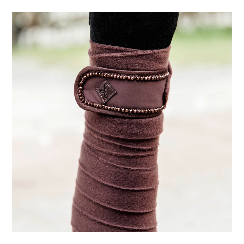 Kentucky PEARLS - Bandes de polo x4 brown