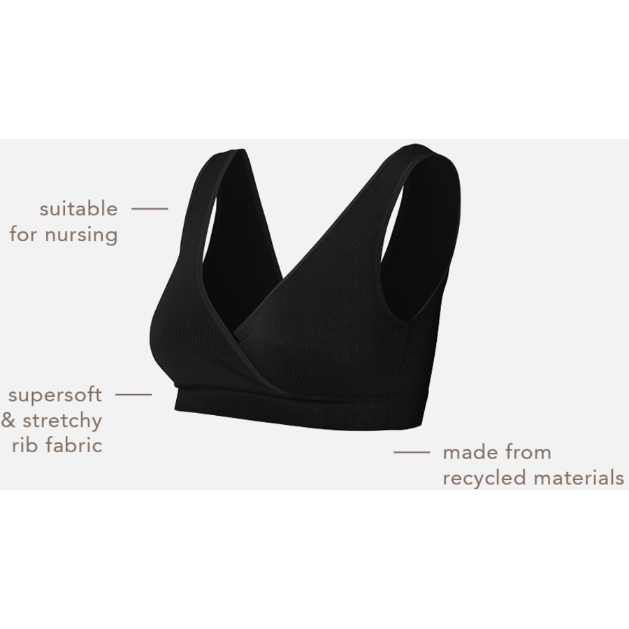 Noppies Unwattierte Still-BH Gayla Black