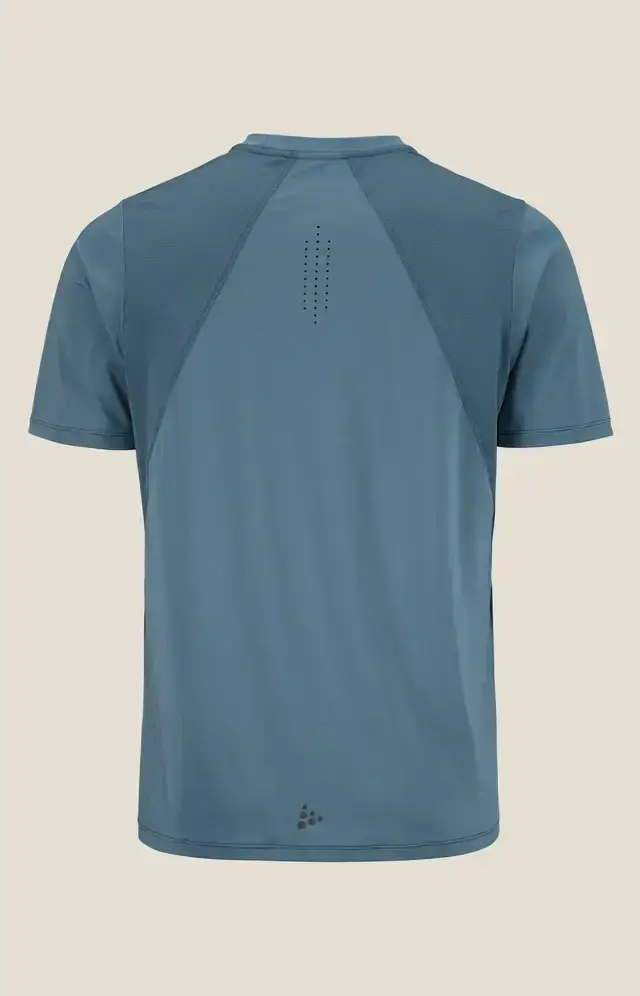 Craft ADV Essence 2 Hardloopshirt Korte Mouwen Blauw Heren