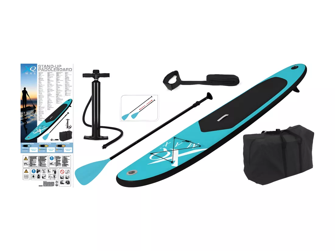 Paddle gonflable avec pagaie bleu XQ Max