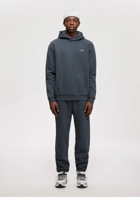 Sweatpants met merk print grijs (GRS.CHA)