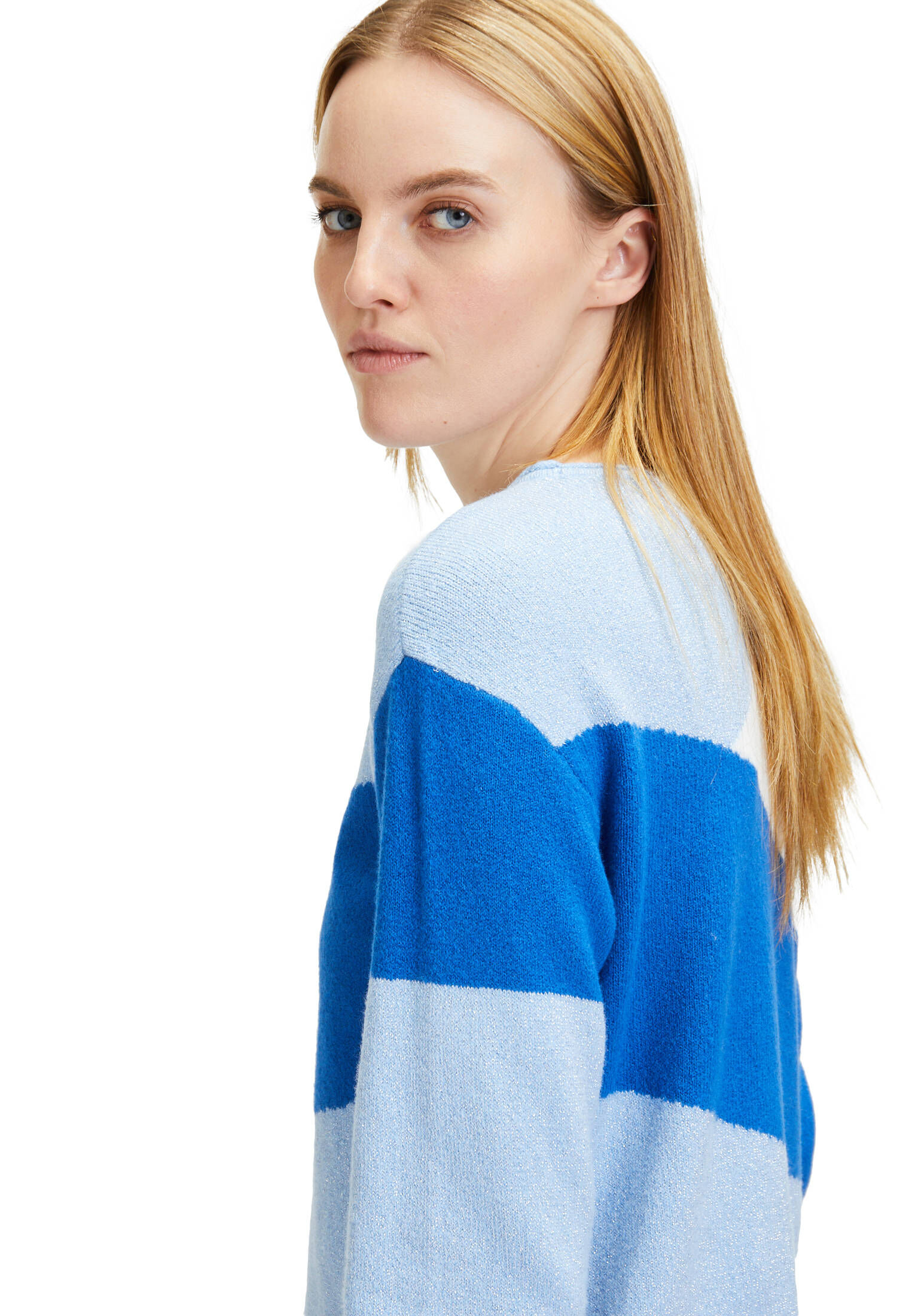 Betty Barclay| Damen Feinstrickpullover mit Color Blocking