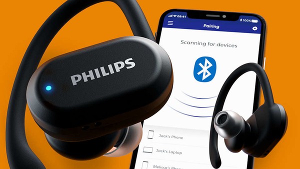 PhilipsAudio - True Wireless Sports Headphones - TAA7306BK