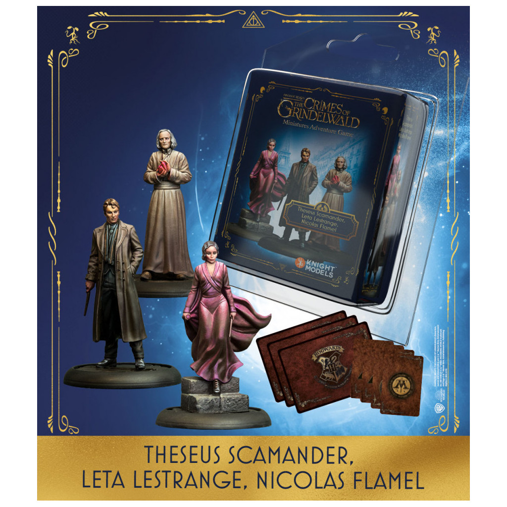 Harry Potter, Miniatures Adventure Game: Theseus Scamander, Leta Lestrange, Nicolas Flamel
