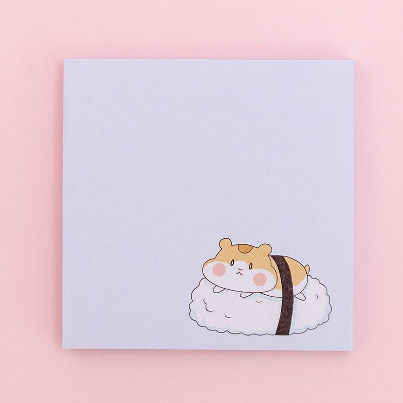 Schooltijd - Cartoon Print Sticky Notes