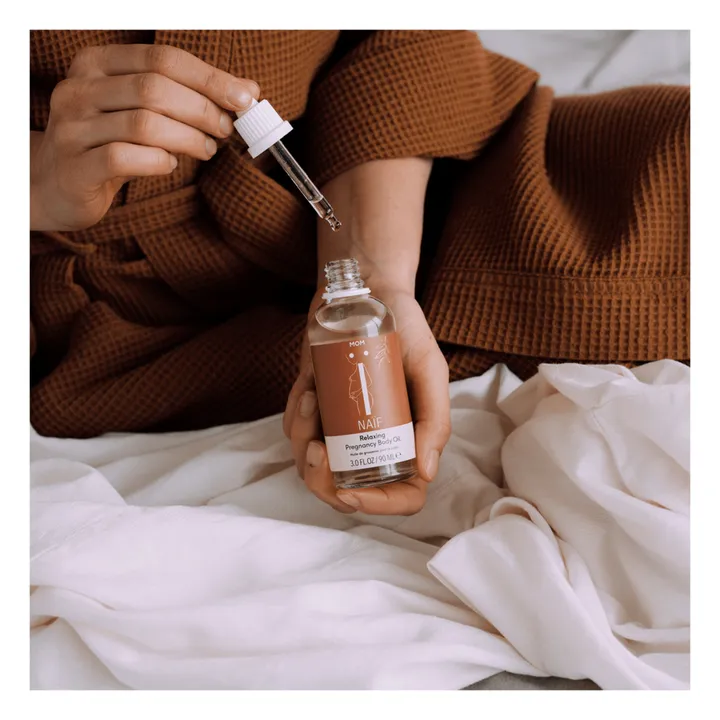 Naïf Natural Skincare Huile pour le corps relaxante pour femme enceinte - 90ml