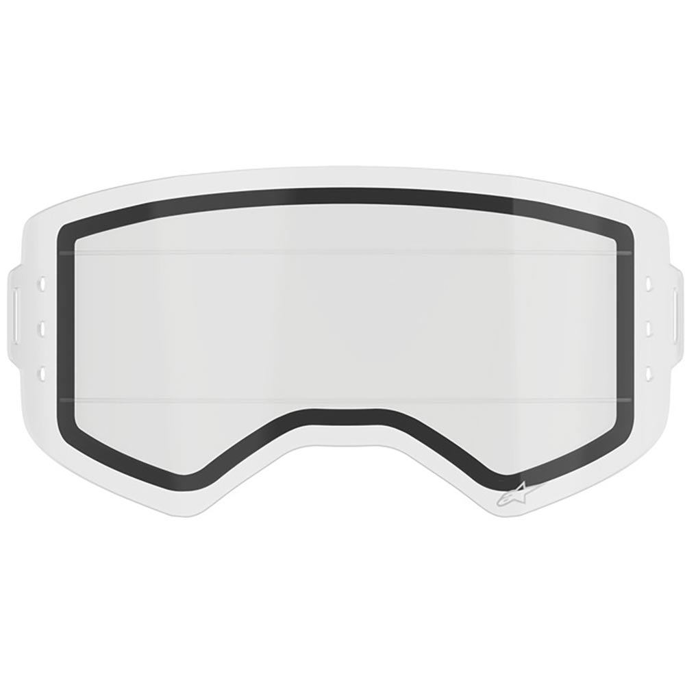 Alpinestars - Écran Supertech Dual Pane Roll-Off Transparent