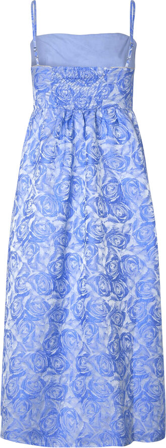 Baum und Pferdgarten ALVINA Blue rose jacquard
