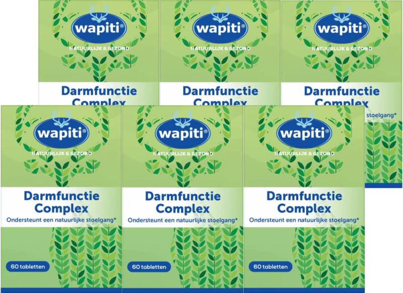 Wapiti Darmfunctie Complex 360 tabletten