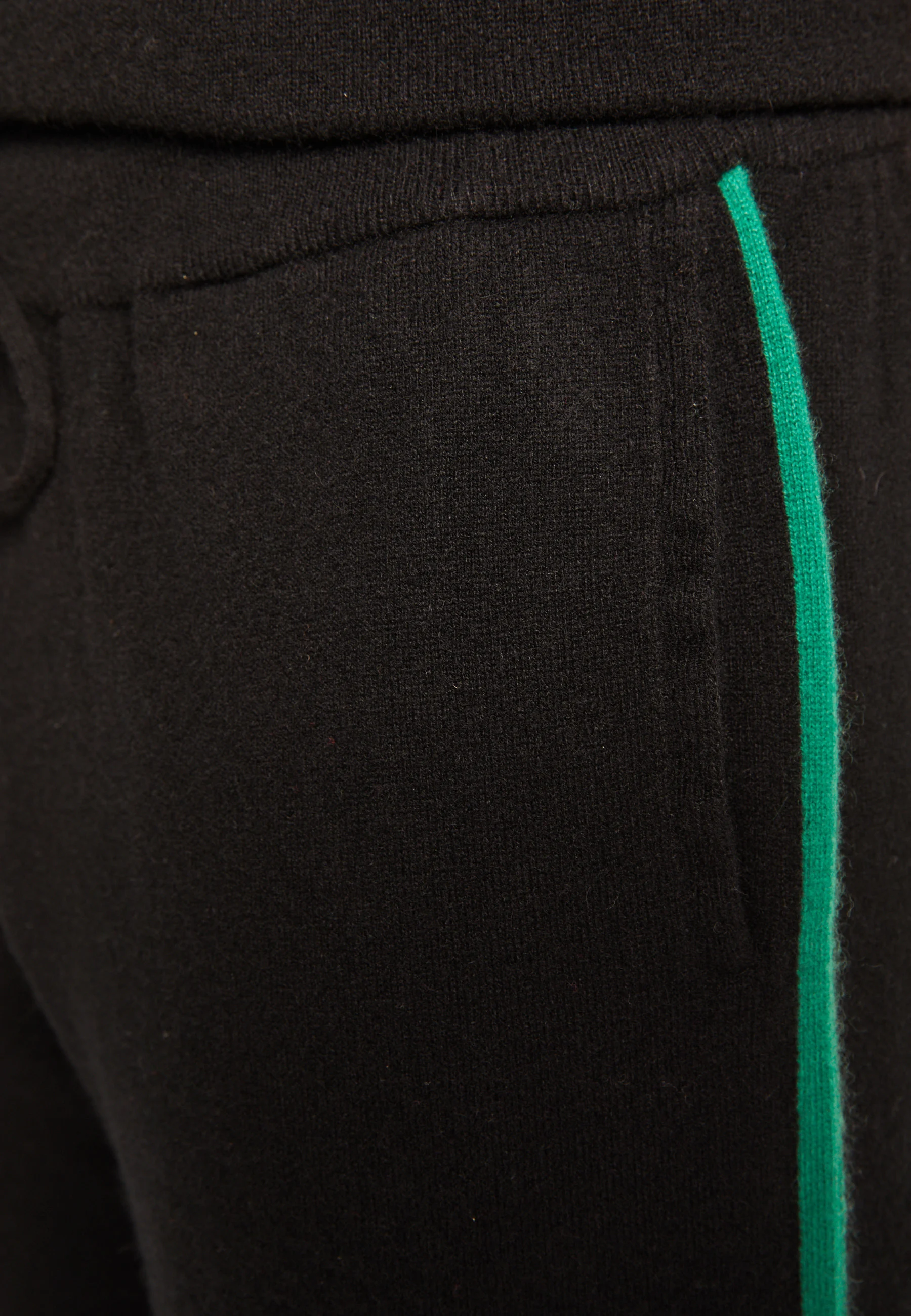 TULLIOAH24 - Pantalon en cachemire | Noir