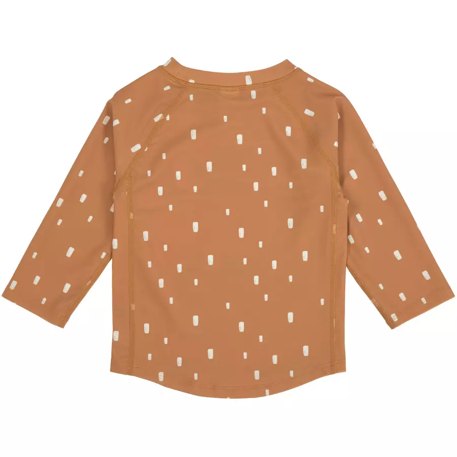 LÄSSIG UV-Langarm-Badeshirt Bricks Karamell
