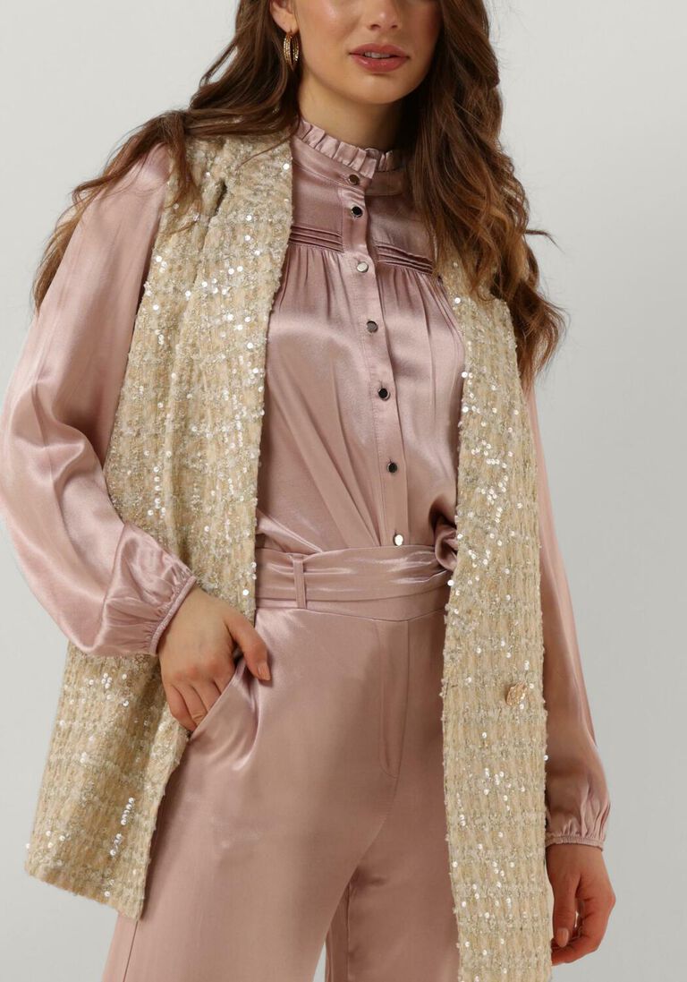 beige amaya amsterdam gilet james